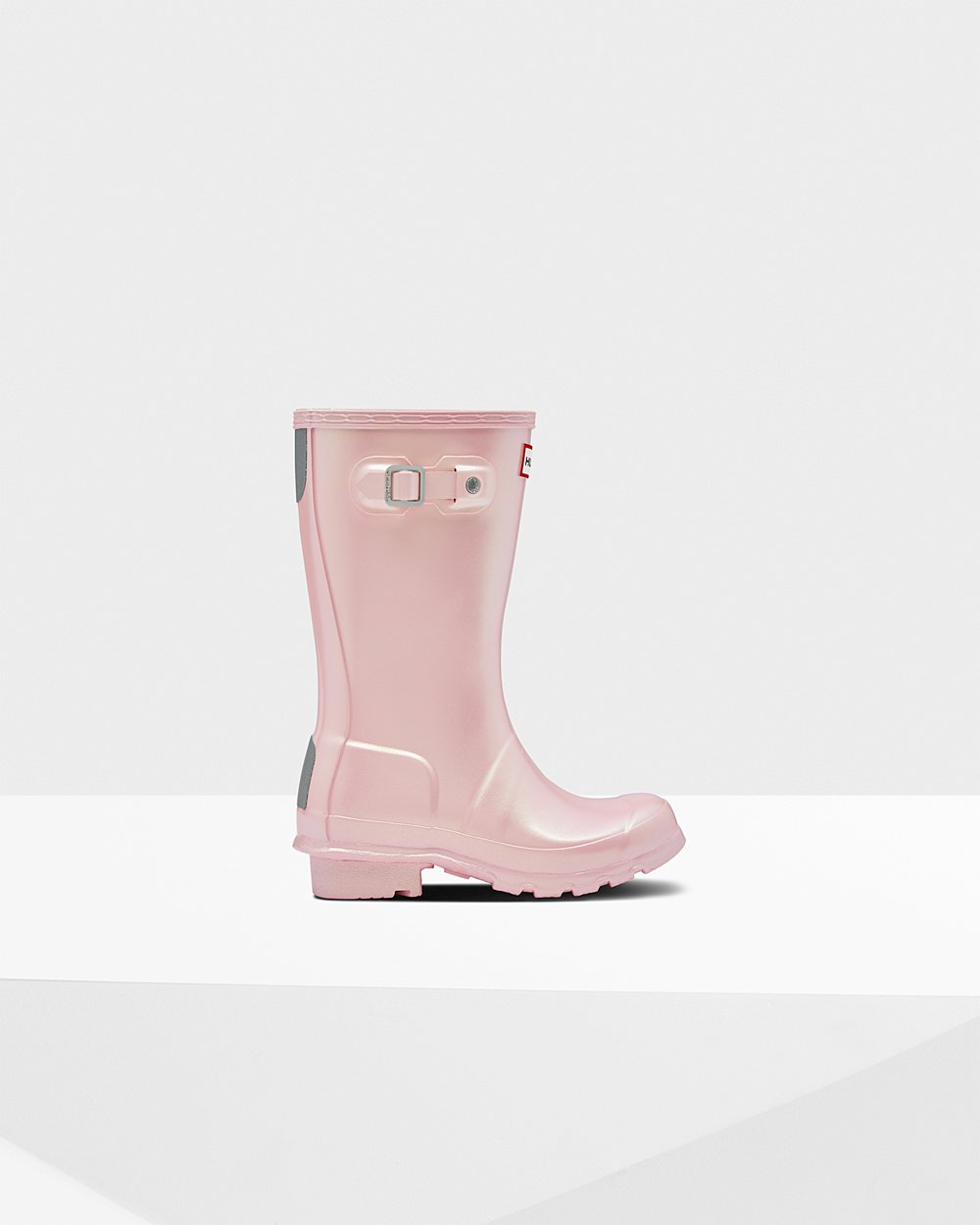 Kids Rain Boots - Hunter Original Big Nebula (60IWTCUMO) - Pink